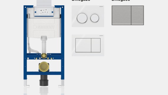 Geberit Omega Flush system