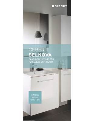 Geberit Selnova. Classically timeless, for every bathroom.