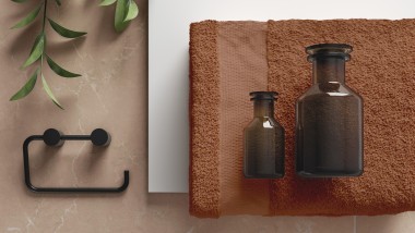 Bathroom trend for 2025: Brown colour scheme