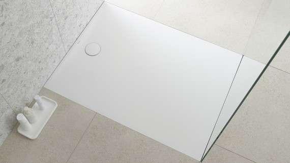 Geberit Olona surface-even shower tray