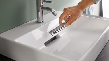 Geberit ONE washbasin with CleanDrain