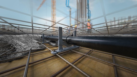 More information about the Geberit cast-in concrete bracket More information about the Geberit cast-in concrete bracket