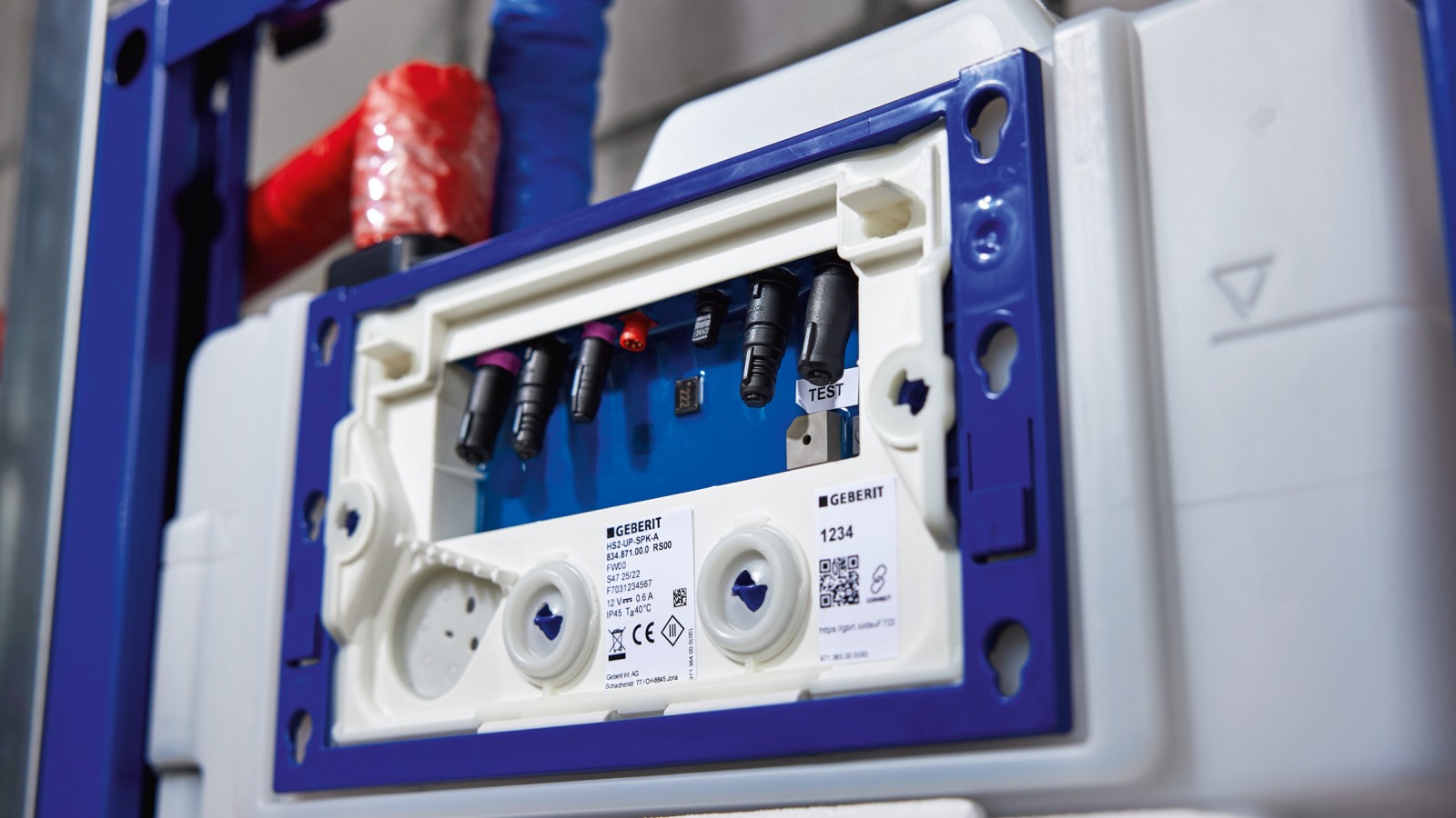 Geberit HS50 Hygienespülung im Unterputzspülkasten Geberit HS50 Hygienespülung im Unterputzspülkasten