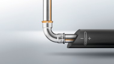 The new stainless steel Geberit Mapress Therm pipe system made of CrTi steel