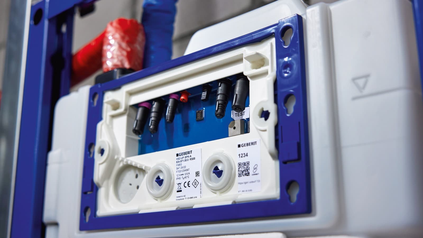 Geberit HS50 Hygienespülung im Unterputzspülkasten Geberit HS50 Hygienespülung im Unterputzspülkasten